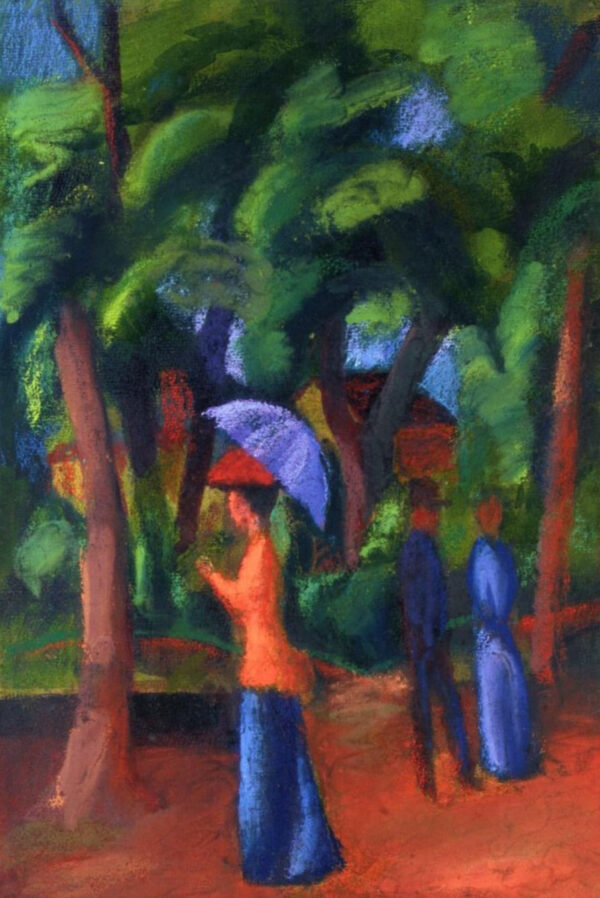 Caminhe no parque – August Macke August Macke Master Apollon