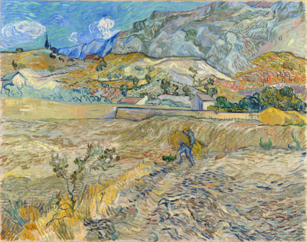 Paisagem em Saint-Rémy – Van Gogh Vincent Van Gogh Master Apollon