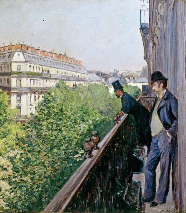 À Balcão, Boulevard Haussmann – Caillebotte Gustave Caillebotte Master Apollon