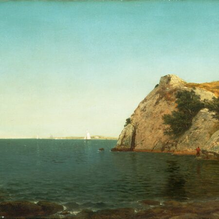 Beacon Rock, porto de Newport – John Frederick Kensett John Frederick Kensett Master Apollon