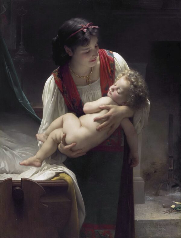 Berceuse – William-Adolphe Bouguereau William Bouguereau Master Apollon