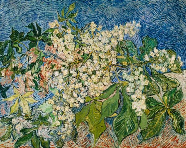 Ramos de castanheiros em flores – Van Gogh Vincent Van Gogh Master Apollon