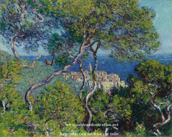 As Vilas em Bordighera – Quadro conhecido de Monet Claude Monet Master Apollon