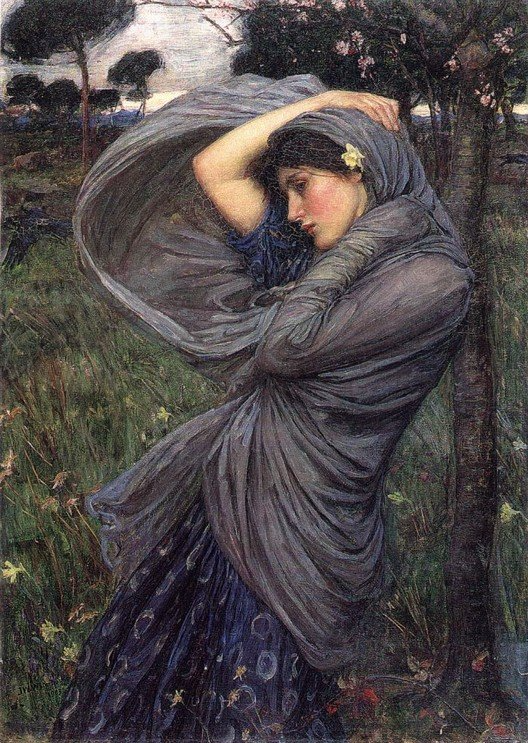 Borée – John William Waterhouse John William Waterhouse Master Apollon