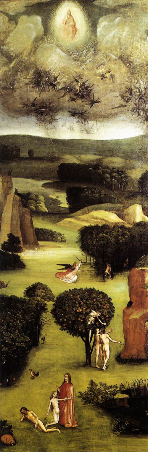 O Juízo Final, ala interna esquerda (Paraíso) – Jérôme Bosch Hieronymus Bosch Master Apollon