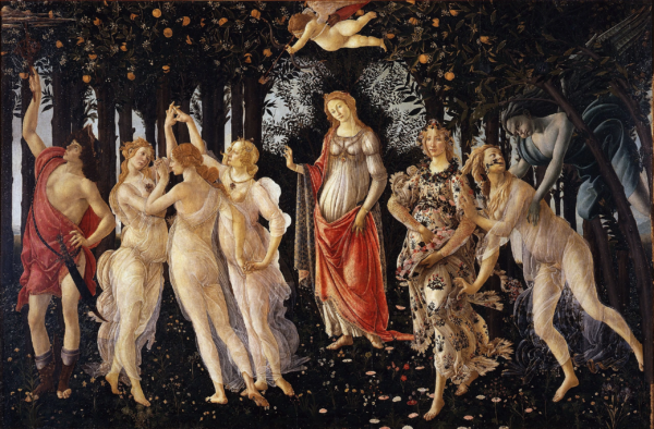 A primavera – Sandro Botticelli Quadros Populares Master Apollon