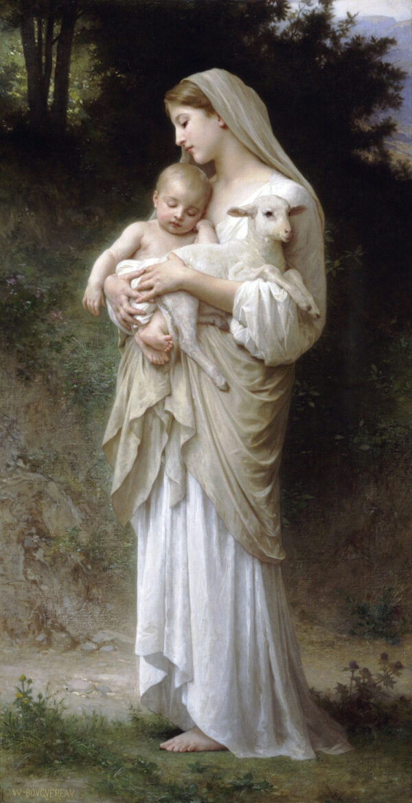 A Inocência – William Bouguereau William Bouguereau Master Apollon