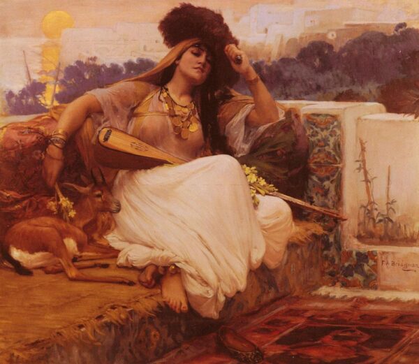 A Indolência – Frederick Arthur Bridgman Frederick Arthur Bridgman Master Apollon