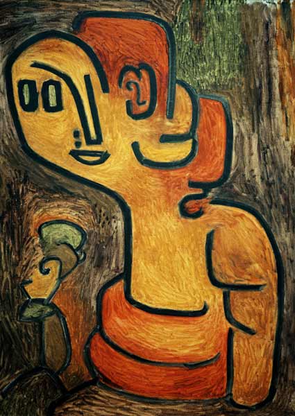 Retrato em busto de Gaia – Paul Klee Paul Klee Master Apollon