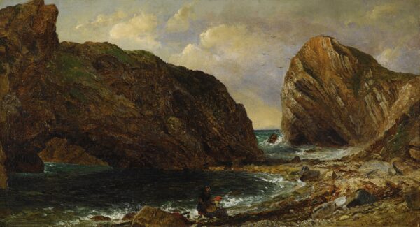 À Beira do Mar, Lulworth – Jasper Francis Cropsey Jasper Francis Cropsey Master Apollon