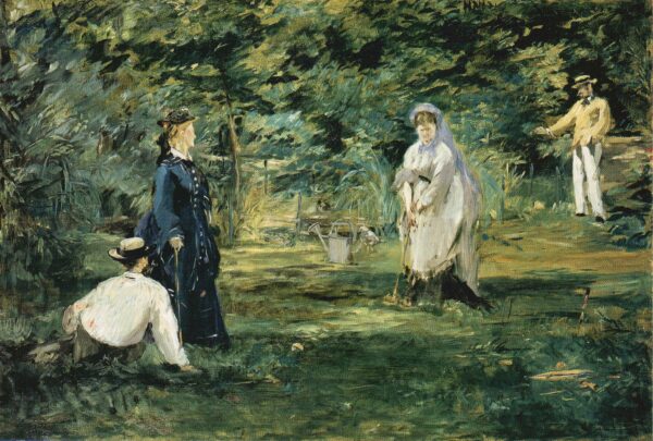 A Parte de Croquet – Edouard Manet Édouard Manet Master Apollon