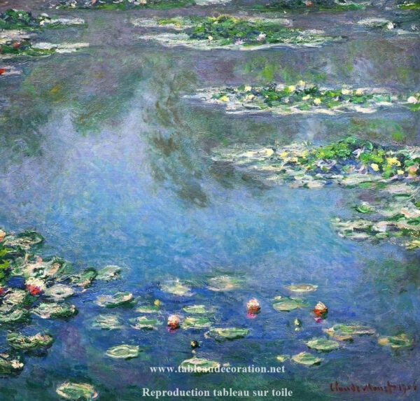 Ninféias – Quadro conhecido de Claude Monet “Os Nenúfares” de Claude Monet Master Apollon