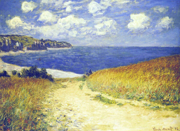 Caminho entre os Trigos em Pourville – Claude Monet Claude Monet Master Apollon