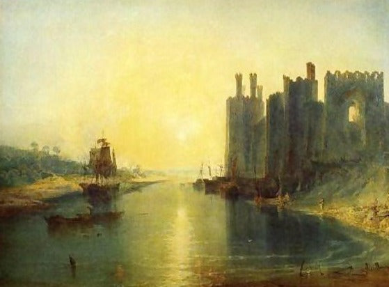 Château de Caernarvon – William Turner William Turner Master Apollon