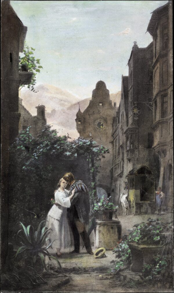 Adeus, c.1855 – Carl Spitzweg Carl Spitzweg Master Apollon