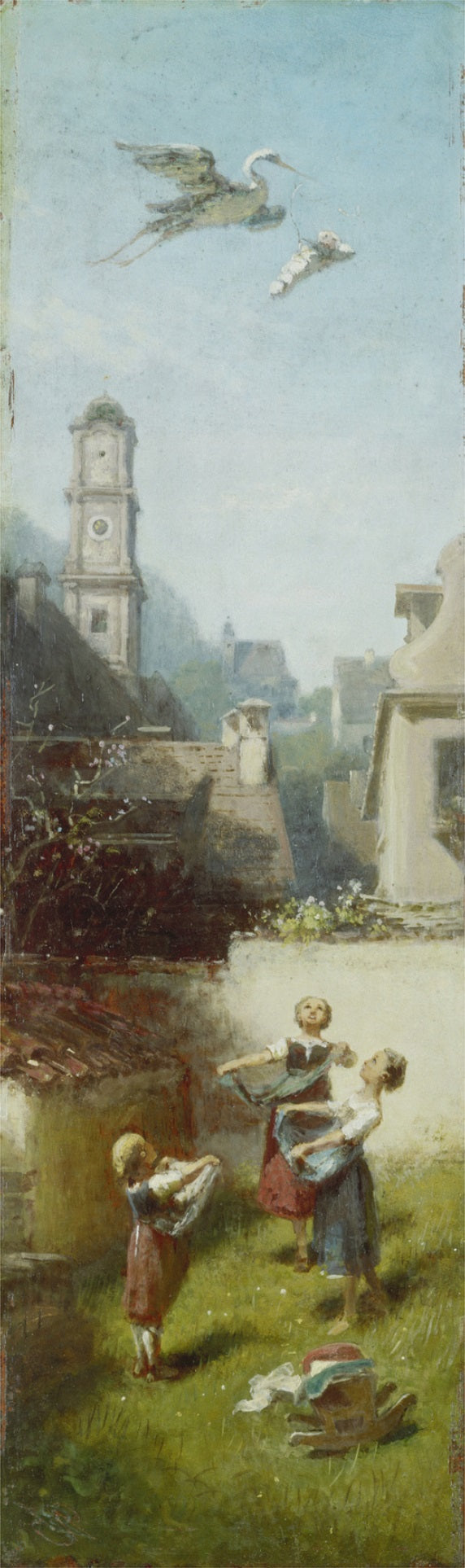 A cegonha tilintante, 1885 – Carl Spitzweg Carl Spitzweg Master Apollon