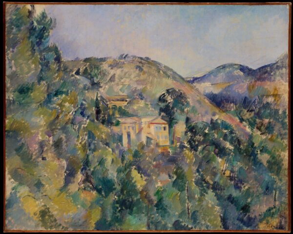 Vista do Domínio Saint-Joseph, final da década de 1880 – Paul Cézanne Paul Cézanne Master Apollon