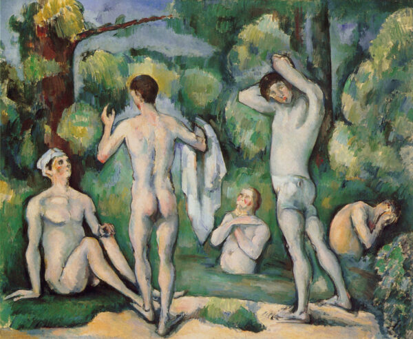 Cinco banhos – Paul Cézanne Paul Cézanne Master Apollon