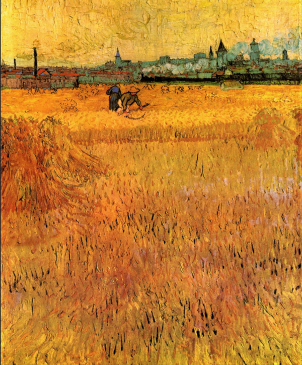 Campo de trigo em Arles – Van Gogh Vincent Van Gogh Master Apollon