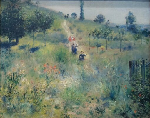 Caminho Ascendente na Alta Grama – Pierre-Auguste Renoir Pierre-Auguste Renoir Master Apollon 2