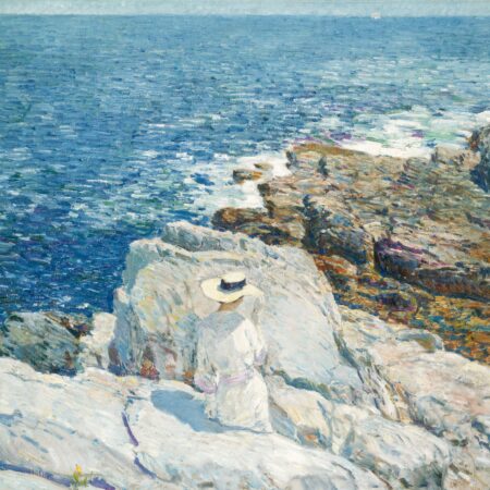 As corniches sul, Appledore – Childe Hassam Childe Hassam Master Apollon