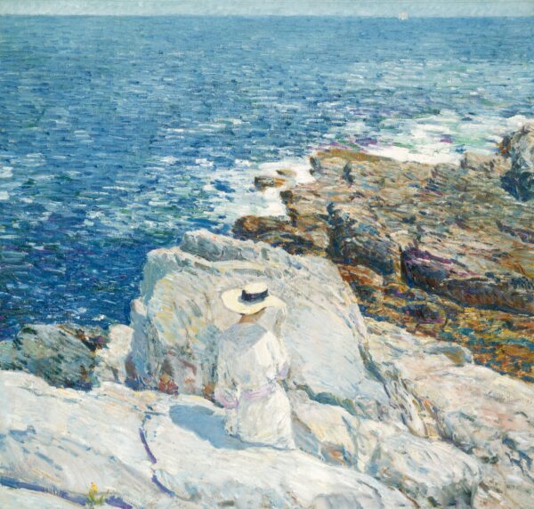 As corniches sul, Appledore – Childe Hassam Childe Hassam Master Apollon