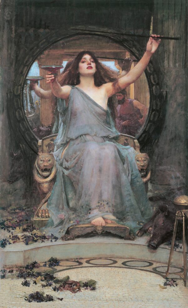 Circé oferecendo a taça a Ulisses – John William Waterhouse John William Waterhouse Master Apollon