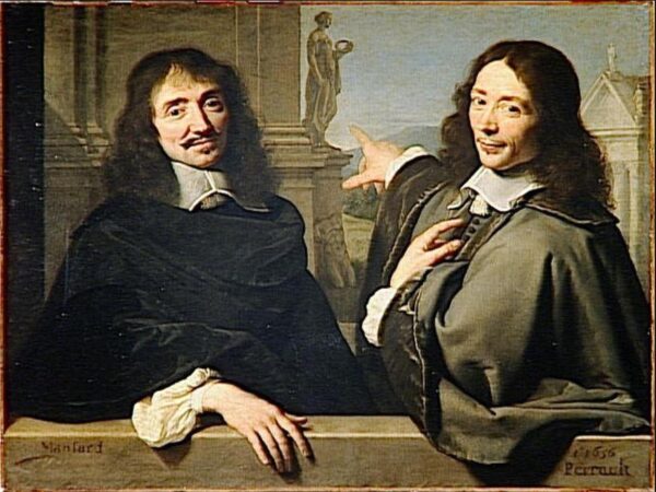 Retrato duplo de François Mansard e Claude Perrault – Philippe de Champaigne Philippe de Champaigne Master Apollon