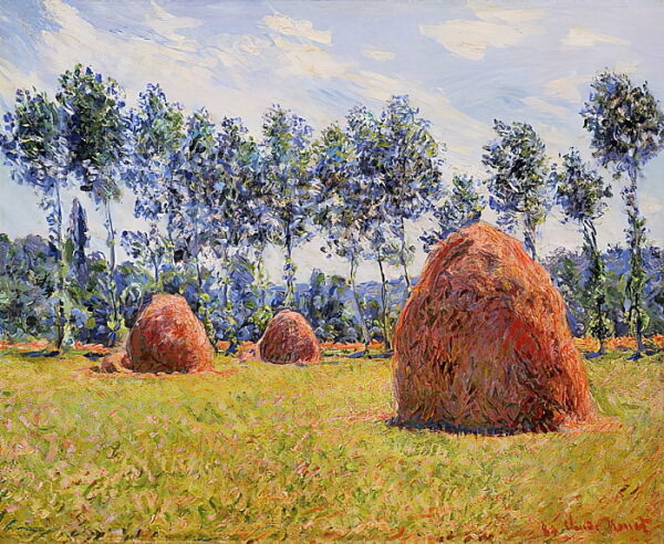 As Moinhos em Giverny – Claude Monet As pedras de moinho de Claude Monet Master Apollon