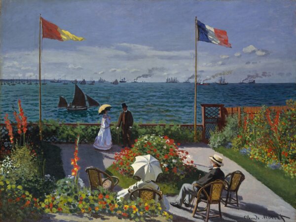 Terraço em Sainte-Adresse – Claude Monet Claude Monet Master Apollon