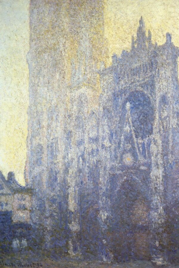 A Catedral de Rouen. O Portal, efeito da manhã (W1347) – Claude Monet Cathédrales de Rouen de Claude Monet Master Apollon