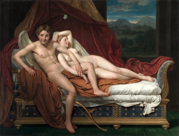 Amor e Psique – Jacques-Louis David Jacques-Louis David Master Apollon