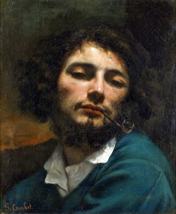 Autorretrato do artista, Homem com um cachimbo – Gustave Courbet Gustave Courbet Master Apollon