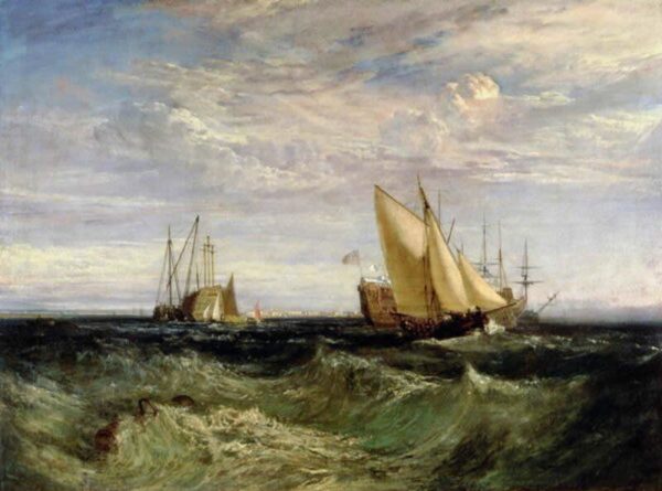 O confluente do Tâmisa e do Medway – William Turner William Turner Master Apollon