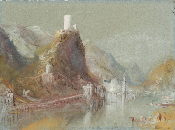 Cochem vista do sul – William Turner William Turner Master Apollon