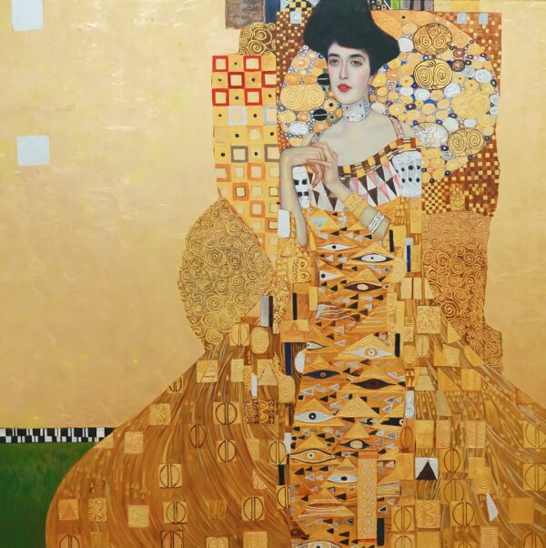 Retrato de Adele Bloch-Bauer (Gustav Klimt) – Reprodução em estoque – 200 x 200 cm A Galeria de Arte Master Apollon Master Apollon