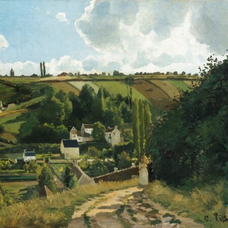 A costa do Jallais, Pontoise – Camille Pissarro Camille Pissarro Master Apollon