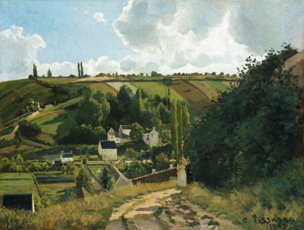 A costa do Jallais, Pontoise – Camille Pissarro Camille Pissarro Master Apollon