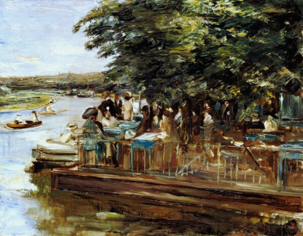 O restaurante « Oude Vink » – Max Liebermann Max Liebermann Master Apollon