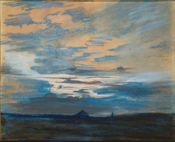 Pôr do sol – Eugène Delacroix Eugène Delacroix Master Apollon