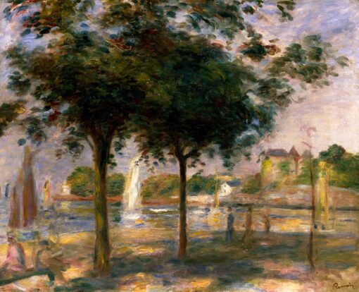 A praia de Pornic, A vela branca – Pierre-Auguste Renoir Pierre-Auguste Renoir Master Apollon 2