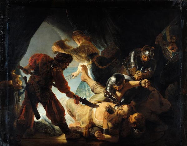 O deslumbramento de Sansão (ou: O triunfo de Dalila) – Rembrandt van Rijn Rembrandt van Rijn Master Apollon