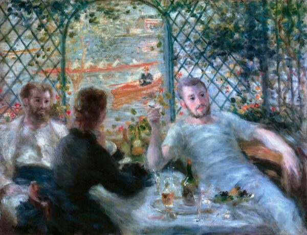 A refeição no Restaurante Fournaise (O almoço dos remadores) – Pierre-Auguste Renoir Pierre-Auguste Renoir Master Apollon