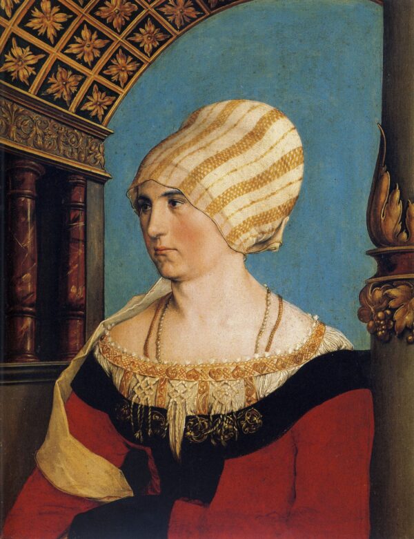 Retrato de Dorothea Meyer, née Kannengiesser – Hans Holbein, o Jovem Hans Holbein, o Jovem Master Apollon