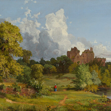 Château de Doune – Jasper Francis Cropsey Jasper Francis Cropsey Master Apollon