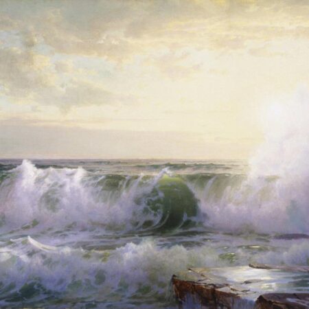 Côte de Newport – William Trost Richards William Trost Richards Master Apollon