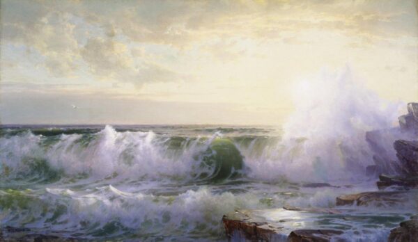 Côte de Newport – William Trost Richards William Trost Richards Master Apollon