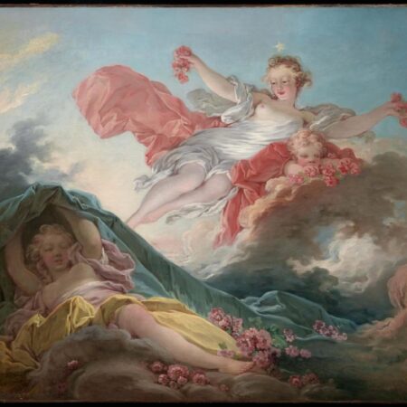 A aurora triunfante da noite – Jean-Honoré Fragonard Jean-Honoré Fragonard Master Apollon