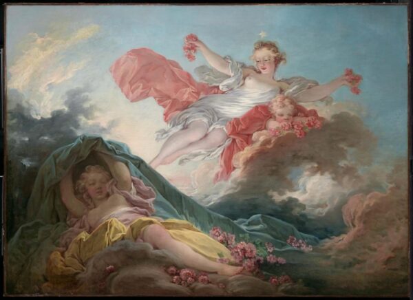 A aurora triunfante da noite – Jean-Honoré Fragonard Jean-Honoré Fragonard Master Apollon