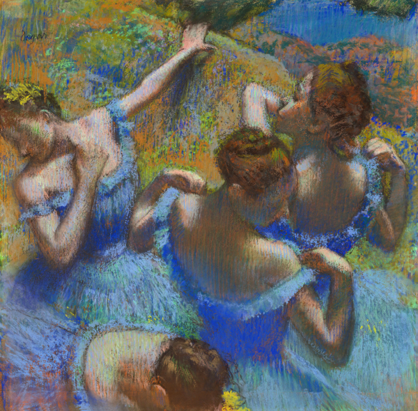 Bailarinas em azul – Edgar Degas Edgar Degas Master Apollon